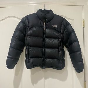 Women’s Black North Face Puffer Jacket 700